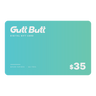 GuttButt $35 digital gift card, teal to green gradient card